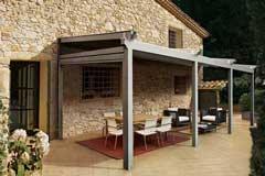Dezzani Arquati pergotenda modello in legno