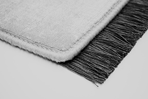 APPLICAZIONE FRANGIA + VELCRO ADESIVO