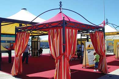 Gazebo multicolor